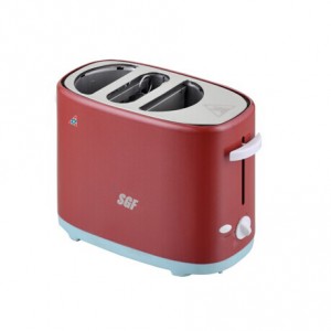 New Cool Touch 2 Slice Bread And Hot Dog Toaster SGF-SDL0015
